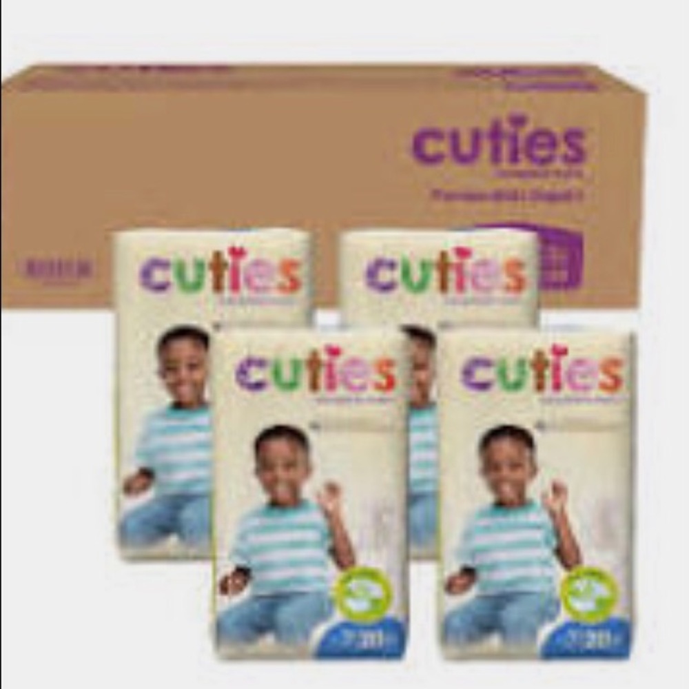 Cuties dippers size 7 new in unopened pack.